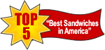 Sam's famous lobster roll was awarded top 5 best sandwiches in America by NBC's The Today Show